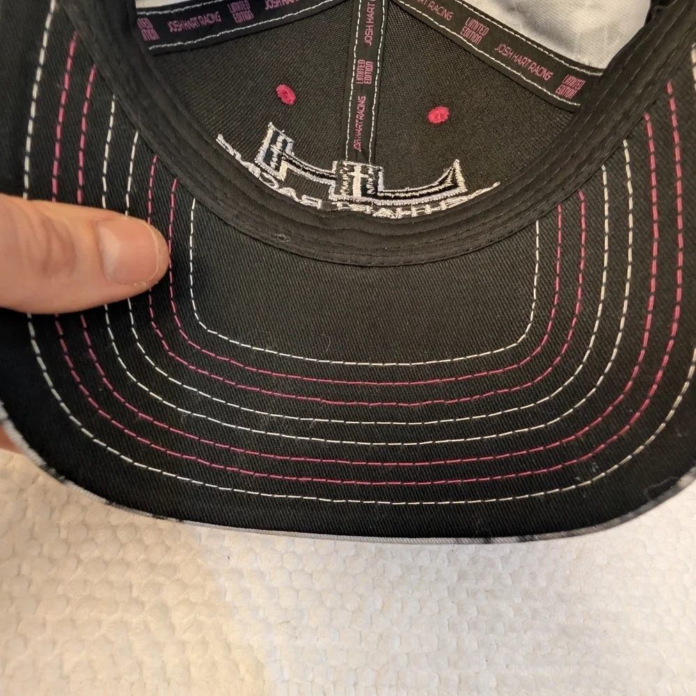 Josh Hart Racing Black and Gray Cap